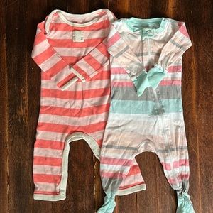 Set of Burt’s Bees Baby PJs